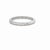 Metal Tiffany & Co. Soleste 0.17 CTTW Diamond Band, Platinum, Size 6 For Sale - Image 7 of 10