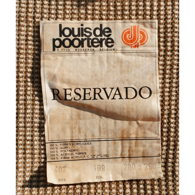 Large Rug by Louis De Poortere, 1990s For Sale - Image 4 of 6