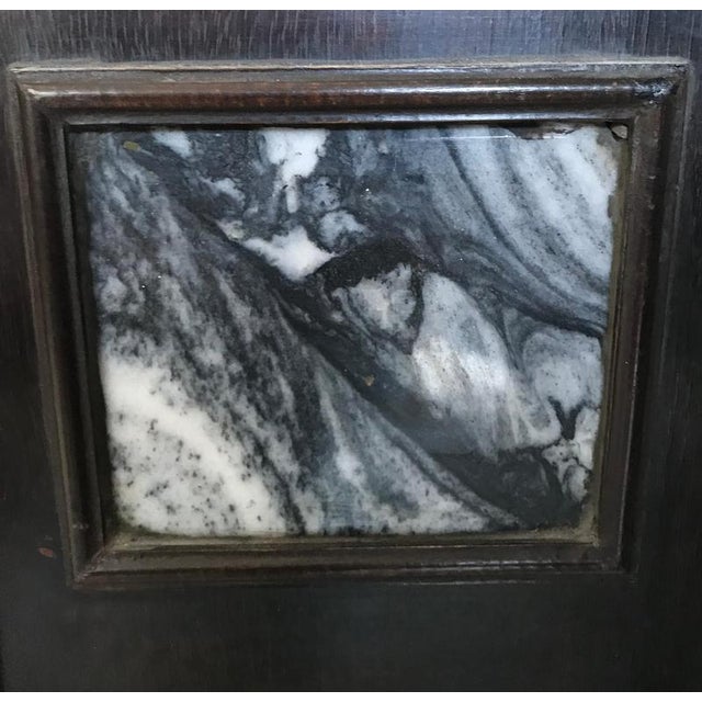 Chinese Dali Stone Panels, 1900s, Set of 4 For Sale - Image 9 of 10