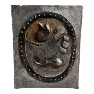1980s Charles Pebworth Cast Aluminum For Sale