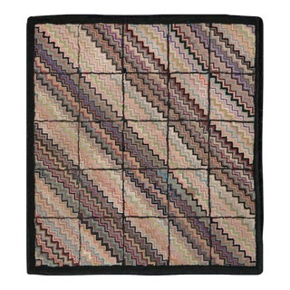 Galerie Shabab Collection Early 20th Century American Hook Rug For Sale