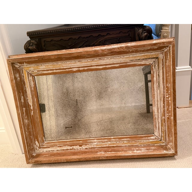 Farmhouse Large Statement Mirror For Sale - Image 3 of 7