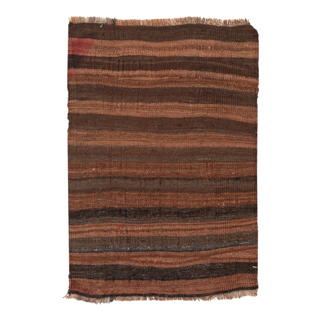 Vintage Mini Decorative Kilim Rug - 1`9″ X 2`8″ For Sale
