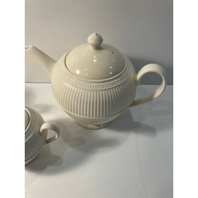 1990s Wedgwood Tea Set For Sale - Image 5 of 6