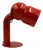 Red Model 2135 Table Lamp by Elio Martinelli for Martinelli Luce, Italy, 1960s For Sale