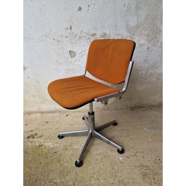 Vintage DSC 106 Office Chair from Anonima Castelli, 1970s For Sale - Image 10 of 12