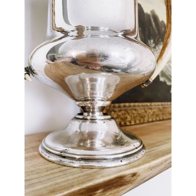 1952 Sterling Silver and Antler Touchdown Club NFL Player of the Year Trophy For Sale - Image 4 of 9