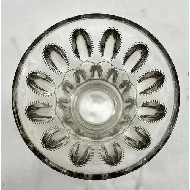 Art Deco Model Ephemere Luxval Vase by Charles Graffart for Val Saint Lambert, 1934 For Sale - Image 11 of 13