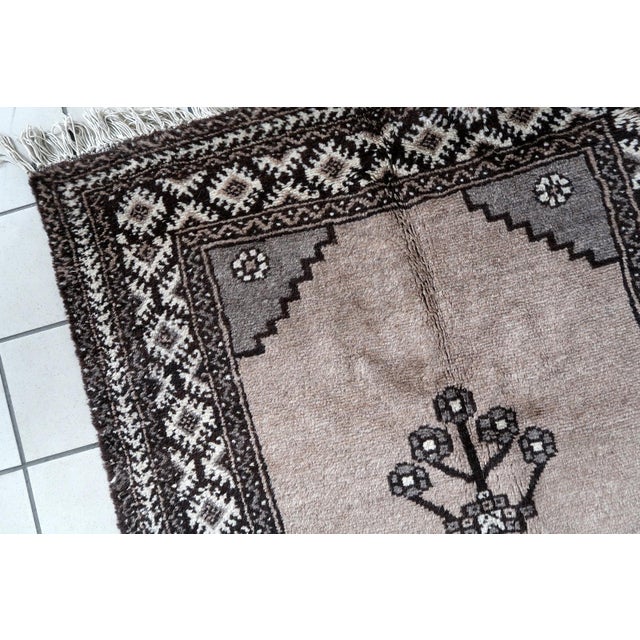 1970s, Handmade Vintage Persian Gabbeh Rug 3.6' X 7' For Sale - Image 4 of 13