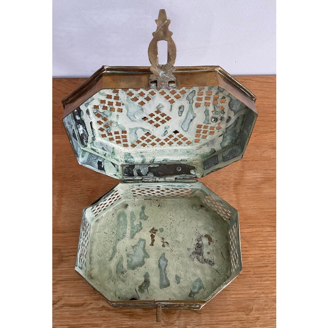 Antique Brass Large Cricket Box For Sale - Image 18 of 18