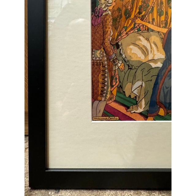 Vintage French Print From Les Liaisons Dangereuses by Artist, Maurice ...