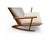 Mid-Century Danish Boomerang Rocking Chair Model 97 Søren Jensen v. Tønder Møbelwærk ​, 1950s For Sale - Image 12 of 17