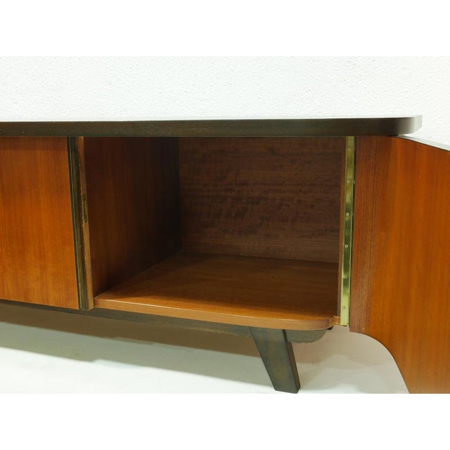 Mid-Century Lowboard in Beech and Spruce, 1960s For Sale - Image 11 of 16
