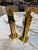 Italian 1970s Italian Modernist Brass Table Lamps - a Pair For Sale - Image 3 of 10