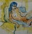 Ménage Figurative Nude Watercolor Original For Sale - Image 4 of 4