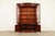 Late 20th Century Baker Furniture Georgian Flame Mahogany Lighted Breakfront Bookcase Cabinet For Sale - Image 5 of 14