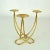 Mid-Century Modern Candelabras in Brass, 1950s, Set of 4 For Sale - Image 3 of 8