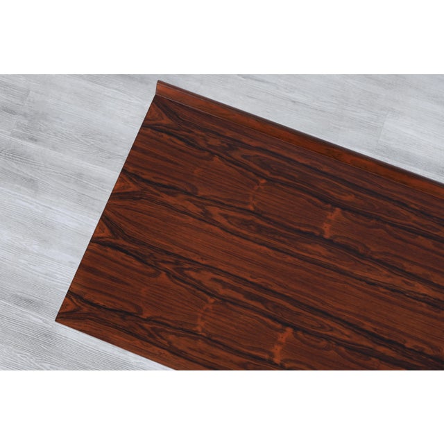 1940s Mid-Century German Rosewood "Omega" Desk by Hans Eichenberg For Sale - Image 10 of 11