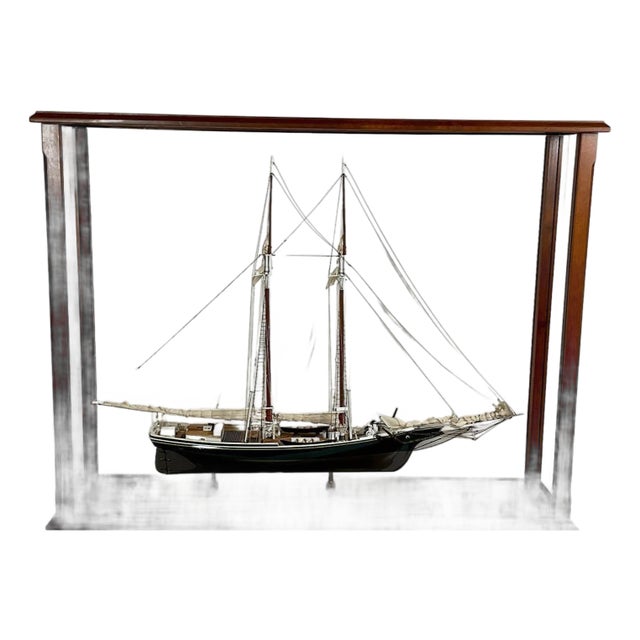 Fishing Schooner Model of "Mystic" For Sale