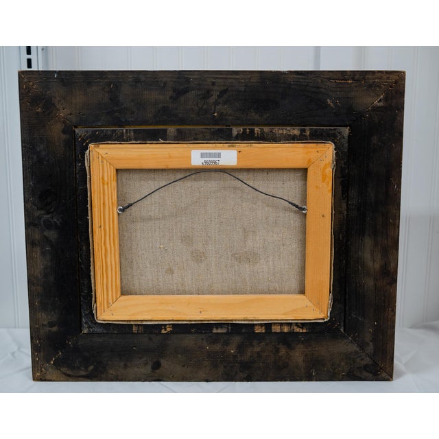 1990s Beautifully Framed Still Life Oil Painting For Sale In Seattle - Image 6 of 6