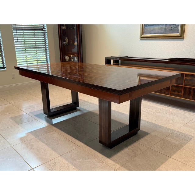 Modern Original Annibale Colombo Modern Italian Dining Table For Sale - Image 3 of 6