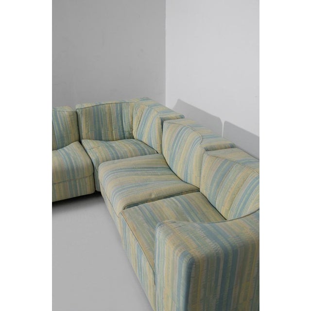 Novemila 9000 Mod. Modular Sofa by Tito Agnoli for Arflex, 1969, Set of 5 For Sale - Image 15 of 16