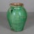 Green Large 19th Century French Pottery Jar or Vase For Sale - Image 8 of 12