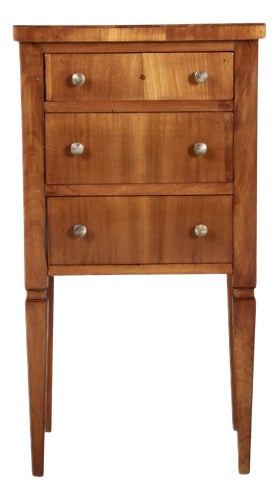 Small Antique Bedside Table in Cherrywood, 1800