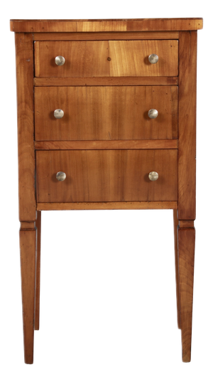 Small Antique Bedside Table in Cherrywood, 1800
