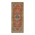 3.6x10Ft. Brunt Orange Persian Design Inspired Hand Knotted Wool Runner Rug For Sale