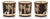Mossy Oak Deer Votive (Set of 3) For Sale