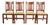 Stickley Brothers Style Antique Mission Oak Arts & Crafts Dining Chairs, Set of Four For Sale