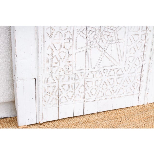 The Casablanca Gate, Antique Moroccan Entrance Door For Sale - Image 11 of 12