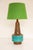 Bitossi Pottery Lamp in Rimini Blue Ceramic by Aldo Londi, Italy, 1970s For Sale - Image 16 of 18