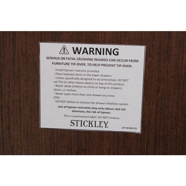 Pair of Nichols & Stone Stickley Cherry 3 Drawer Nightstands For Sale - Image 16 of 16