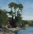 Late Summer Light on Cornwall Cove by Jon Doran | Oil on panel Landscape of a coastal cove with trees. For Sale - Image 4 of 4