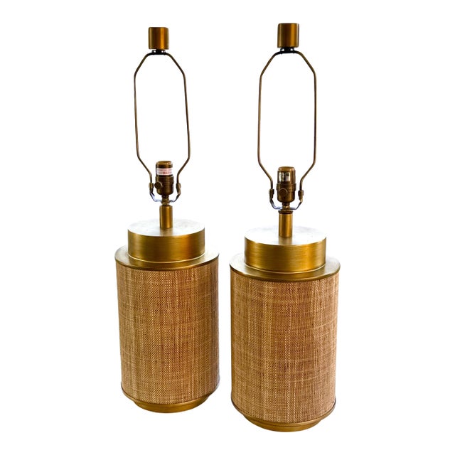 Early 21st Century Palecek Table Lamps - A Pair For Sale