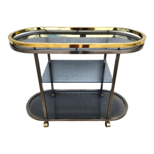 MCM Bar Cart Rolling by Design Institute of America Dia