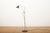 Floor Lamp Type K, Black Cast Metal Base, Steel Tube Frame, Black Lacquered Sheet Metal Shade, Rotary Switch, E27 Socket;...
