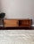 Mid-Century Modern Vintage MCM Teak Media Cabinet/Console With “Exoskeleton” Legs and Sliding Doors For Sale - Image 3 of 12