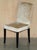 Lovely suite of four Fendi Casa Chesterfield tufted dining chairs This suite is absolutely stunning to behold, the...