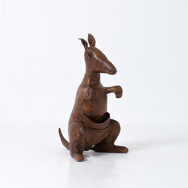 Leather Magazine Holder by Dimitri Omersa for Abercrombie & Fitch, 1960s For Sale - Image 11 of 18