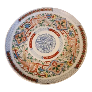 Antique Imari Porcelain Charger