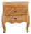 Mid-Century Petite Italian Walnut Nightstand For Sale
