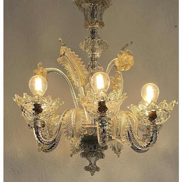 Murano Glass Chandelier from Made Murano Glass, 1950s For Sale - Image 11 of 16