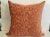 Todd Hase Coral Velvet Toss Pillow Newly Made For Sale - Image 4 of 8