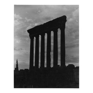 1964 Temple of Jupiter Lebanon Architectural Photograph For Sale