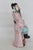 Chinese Ceramic Figurine Man in Robes Hand Painted Pink Green Red Blue 5050b For Sale - Image 4 of 9