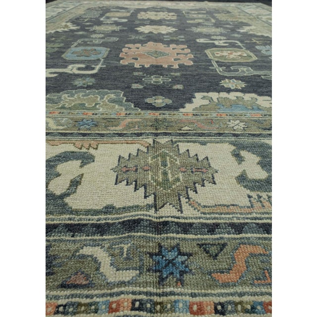 Early 21st Century Turkish Oushak Rug 9'10" x 13'10" #17181 For Sale - Image 5 of 8