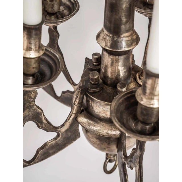 Antique 19th Century Neo-Renaissance Candle Chandelier For Sale - Image 10 of 13